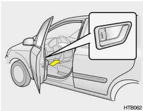 HYUNDAI Getz Phase 2 (2005-2009) - Verrouillage depuis l'Extérieur - 1