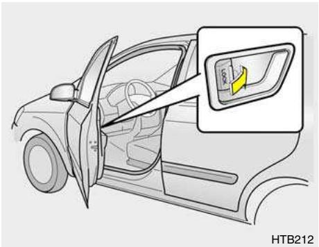HYUNDAI Getz Phase 2 (2005-2009) - VERROUILLAGE CENTRAL DES PORTIERES (Si installé) - 1