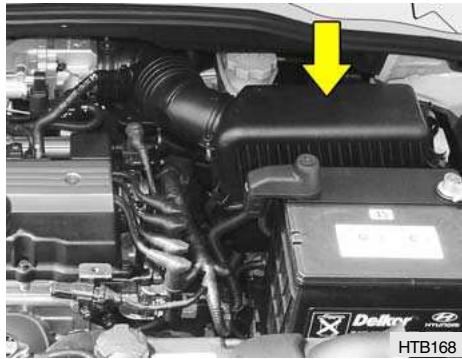 HYUNDAI Getz Phase 2 (2005-2009) - CHANGEMENT DU FILTRE DE L'EPURATEUR D'AIR - 1