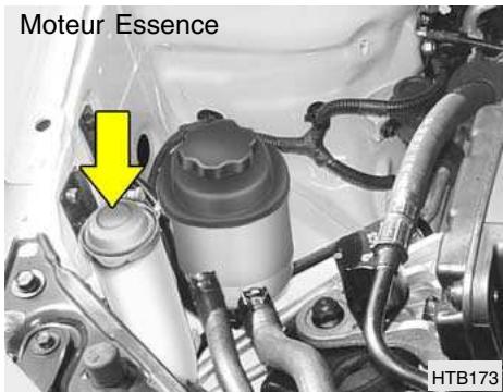 HYUNDAI Getz Phase 2 (2005-2009) - REEMPLIR LE RESERVOIR DU LAVE-GLACE - 1