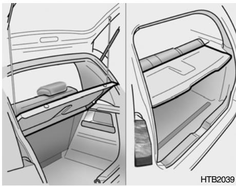 HYUNDAI Getz Phase 2 (2005-2009) - Couver-bagages (Si installé) - 1