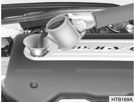 HYUNDAI Getz Phase 2 (2005-2009) - Ajout d'huile - 2