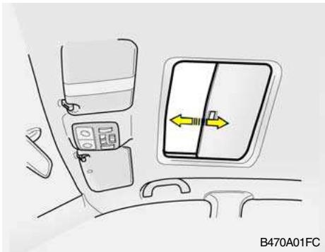 HYUNDAI Getz Phase 2 (2005-2009) - TOIT OUVRANT (Si installé)   Verrière - 1