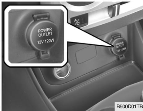 HYUNDAI Getz Phase 2 (2005-2009) - SORTIE DE PUISSANCE (Si installé) - 1