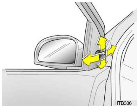 HYUNDAI Getz Phase 2 (2005-2009) - RETROVISEUR EXTERIEUR Type Manuelles - 1