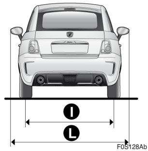 Abarth 500 3 Phase 1 (2007-2015) - PRESSIONS DE GONFLAGE A FROID (bar) - 2