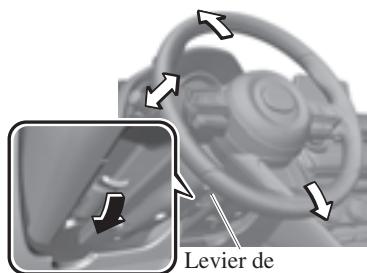 MAZDA CX-3 (2015-2017) - Ajustement du volant - 1
