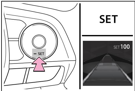 SUZUKI Across (2024) - Réglage de la vitesse du vehicule (mode de commande de la distance de vehicule à vehicule) - 2