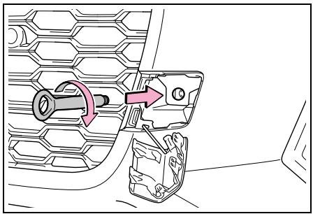 SUZUKI Across (2024) - Procedure de remorquaged'urgence - 2