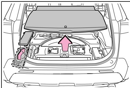 SUZUKI Across (2024) - Retrait du couvre-bagages - 3