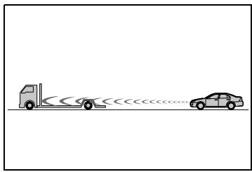 SUZUKI Across (2024) - Quand il se peut que le capteur ne detecte pas correctement le vehicule qui precede - 1
