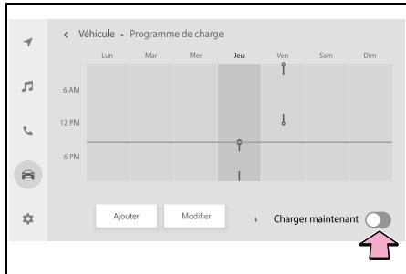 SUZUKI Across (2024) - Activation de "Charger maintenant" - 1