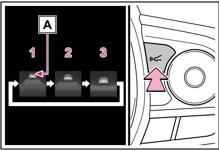SUZUKI Across (2024) - Modification de la distance de vehicule à vehicule (mode de commande de la distance de vehicule à vehicule) - 1