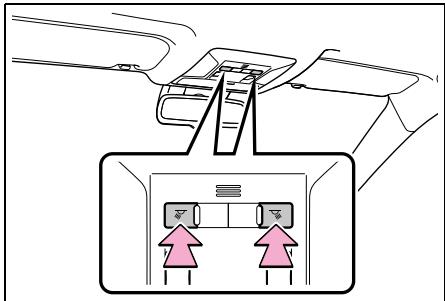 SUZUKI Across (2024) - Fonctionnement des éclairages personnels - 1