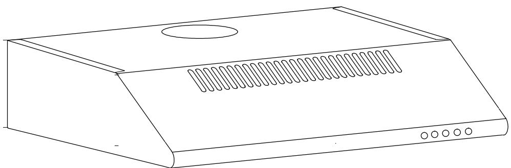 AIRLUX AHC632BK - CLASSIC HOOD - 1