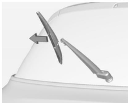 OPEL Adam (2014-2019) - Balai d'essuie-glace de la lunette arrête - 1