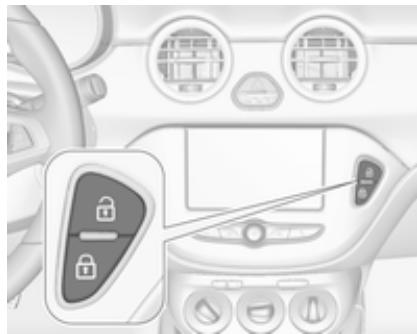 OPEL Adam (2014-2019) - Boutons de verrouillage central - 1