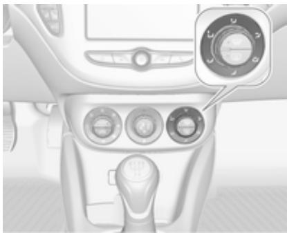OPEL Adam (2014-2019) - Répartition de l'air - 1