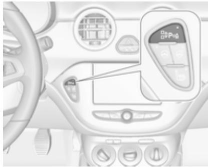 OPEL Adam (2014-2019) - Bouton d'aide au stationnement _Pv et logique de fonctionnement - 1
