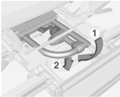 OPEL Adam (2014-2019) - Démontage du porte-vélo - 4