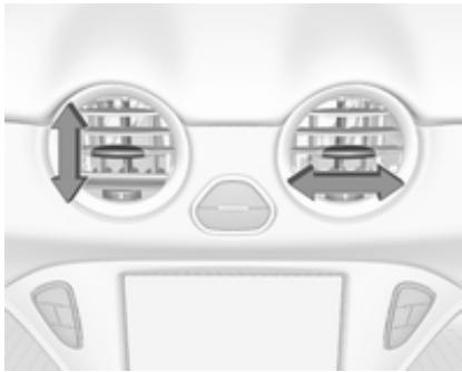 OPEL Adam (2014-2019) - Bouches d'aération réglables - 2