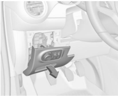 OPEL Adam (2014-2019) - Boîte à fusibles du tableau de bord - 1
