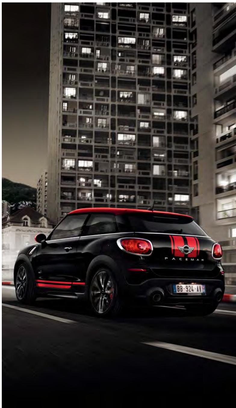 MINI Paceman Phase 1 (2013-2017) - PRINCIPAUX ÉQUIPÉMENTS DE SÉRIE. - 1