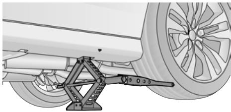 DODGE Charger (2021) - Emplacement de levage arriere - 1