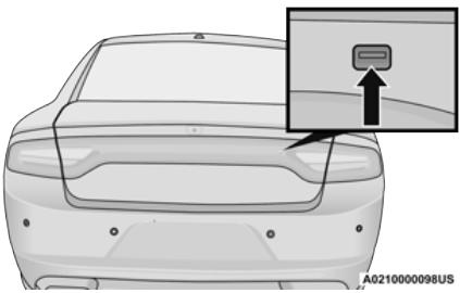 DODGE Charger (2021) - Déverrouillage et accès au coffre - 1