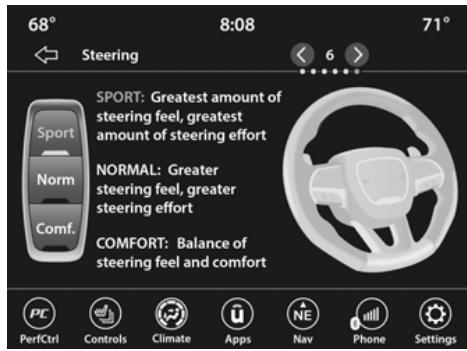DODGE Charger (2021) - Steering (Direction) - selon l'équipement - 1