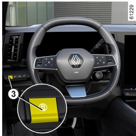 RENAULT Rafale (2024) - Depuis le contacteur « My Safety »3 - 1