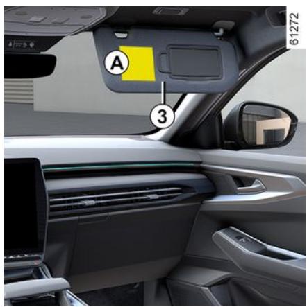 RENAULT Rafale (2024) - SÉCURITÉ ENFANTS : DÉSACTIVATION, ACTIVATION AIRBAG PASSAGER AVANT - 1