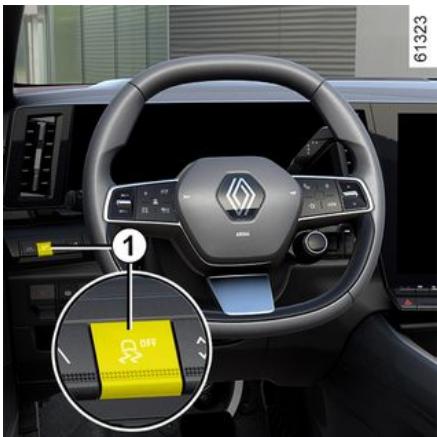 RENAULT Rafale (2024) - Activation, inhibition de la fonction antipatinage - 1