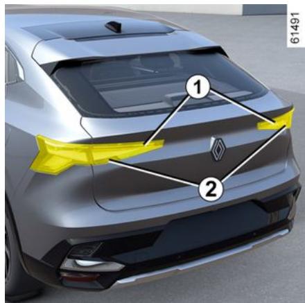 RENAULT Rafale (2024) - FEUX, ÉCLAIRAGES : REMPLACEMENT DES LAMPES - 2