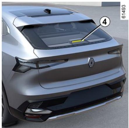 RENAULT Rafale (2024) - FEUX, ÉCLAIRAGES : REMPLACEMENT DES LAMPES - 1