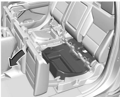 GMC Sierra EV (2026) - Espace de rangement sous le siège de haut niveau - 1