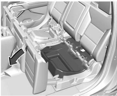 GMC Sierra Denali EV (2026) - Espace de rangement sous le siège de haut niveau - 1