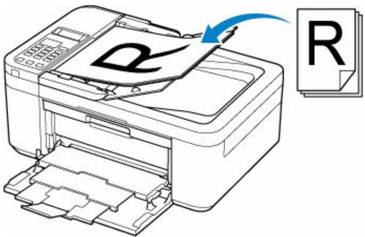 CANON TR4756I - Chargement de plusieurs feuilles d'un document de même format et de même épaissur dans le CAD - 1