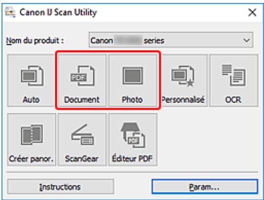 CANON TR4756I - Cliquez sur Document ou Photo. - 1