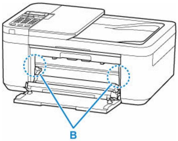 CANON TR4700series - Assurez-vous que tout le papier coince est retiree. - 1