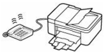 CANON TR4700series - - Si l'appeil est un fax : - 1