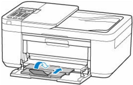 CANON TR4700series - Retrait du papier coincide au niveau de la fente d'alimentation du réceptacle avant - 1