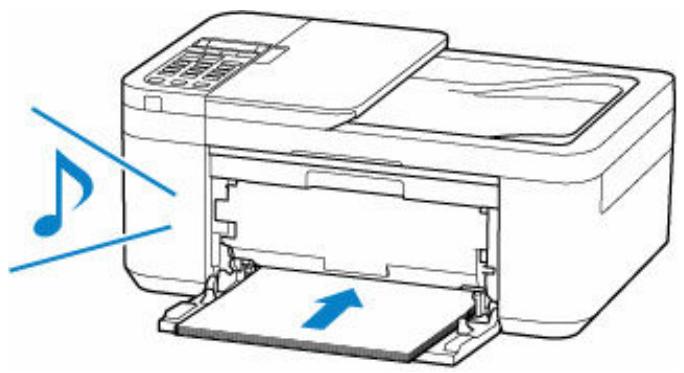 CANON TR4700series - Lorsque vous chargez le papier dans le réceptacle avant : - 1