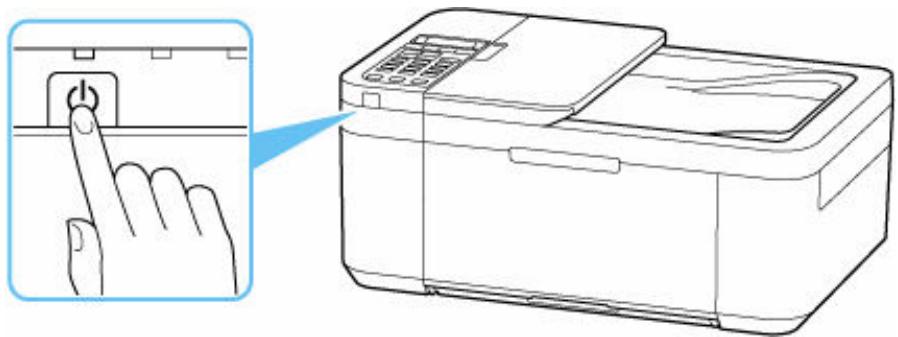 CANON TR4700series - Mise sous tension de l'imprimante - 1