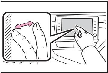 TOYOTA Camry (2021) - Manipulation de l'écran tactile - 1