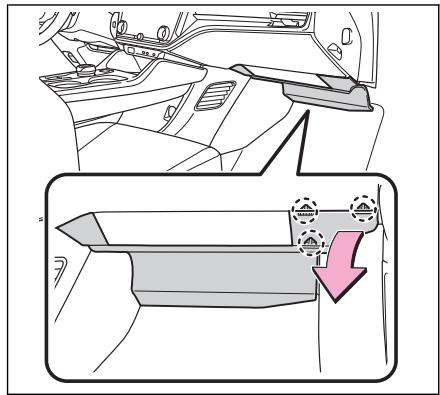 LEXUS RZ (2023) - Remplacement du filtre de climatisation - 1
