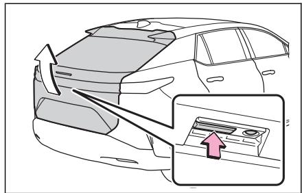LEXUS RZ (2023) - Ouverture/fermeture de la porte de coffre électrique à l'aide de la commande à distance (véhicules équipés d'une porte de coffre électrique) - 4
