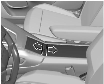 OPEL Combo D (2024) - Rangement dans la console centrale - 1
