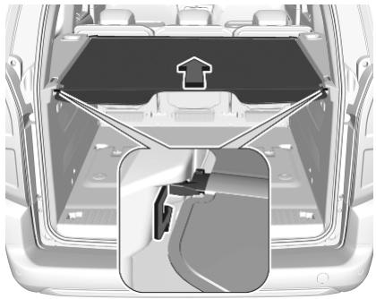 OPEL Combo D (2024) - Cache-bagages arrière - 2