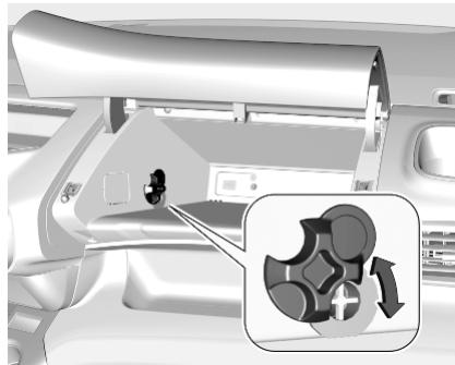 OPEL Combo D (2024) - Bouche d'aération de la boîte à gants - 1